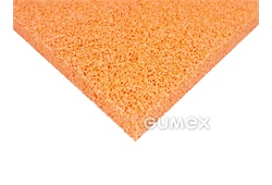 GERANIOCELL GE 20 FINE, 15mm, Breite 910x2050mm, FDA, Dichte 200kg/m3, NR, -40°C/+80°C, orange, 